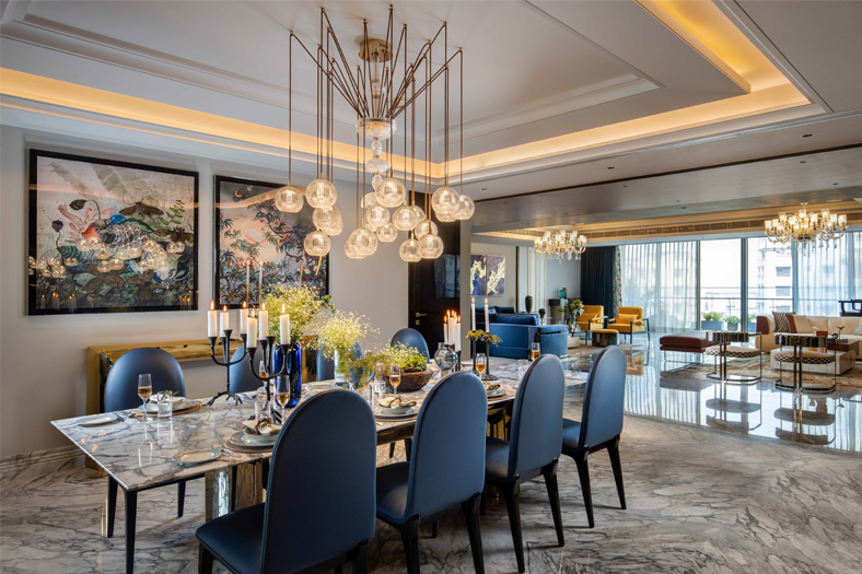 A Square Designs Presents “Elegant Dining Room”