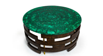 Bricks Coffee Table (Malachite) (1) (1)