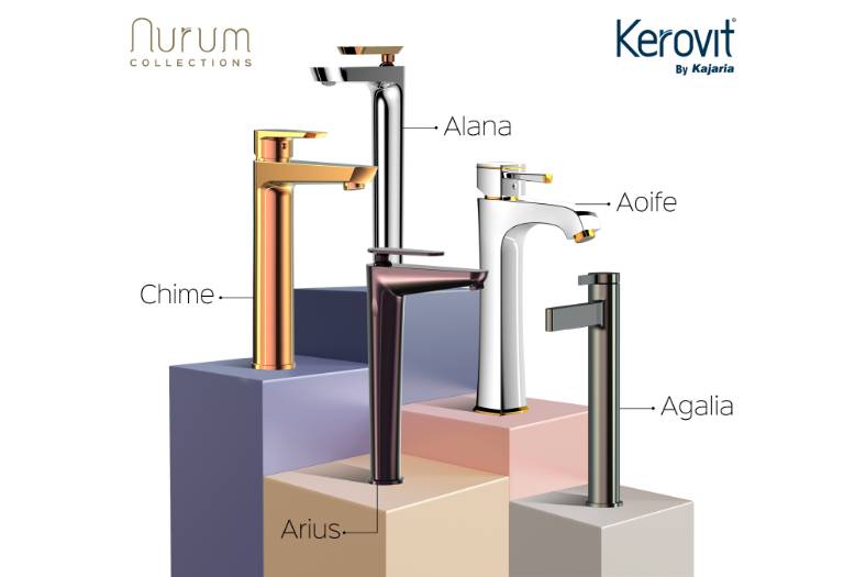 Kerovit Launches Aurum Collections, A Premium Coloured Range Of Faucets & Sanitary Ware