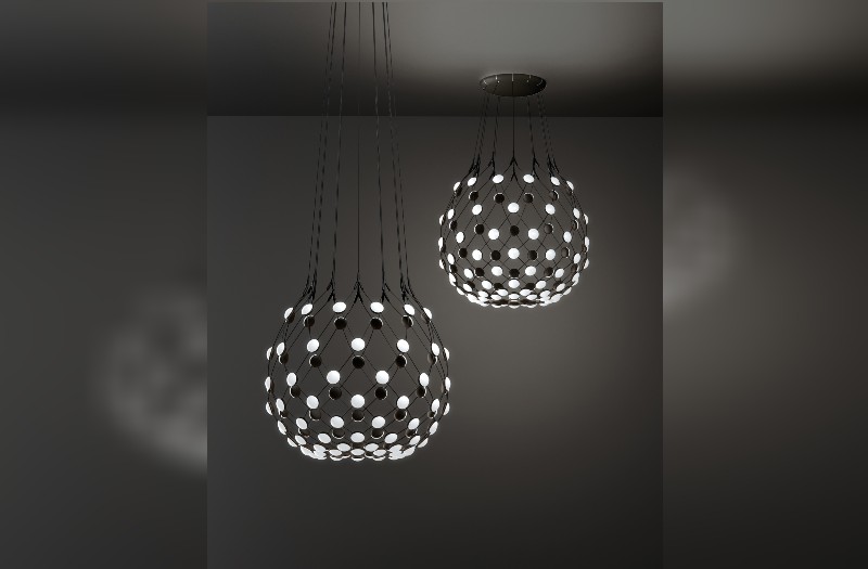 Scala Home Launches Statement Light ‘Mesh’ by Luceplan