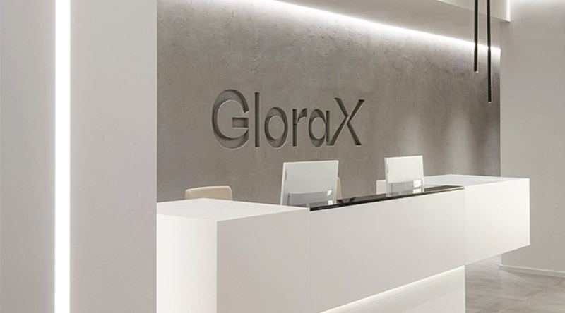 The new central office of GloraX