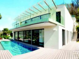 Elegant and aesthetic flooring complements the decor.