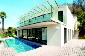 Elegant and aesthetic flooring complements the decor.