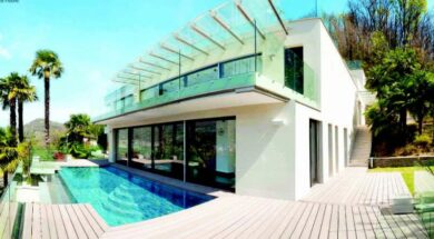 Elegant and aesthetic flooring complements the decor.