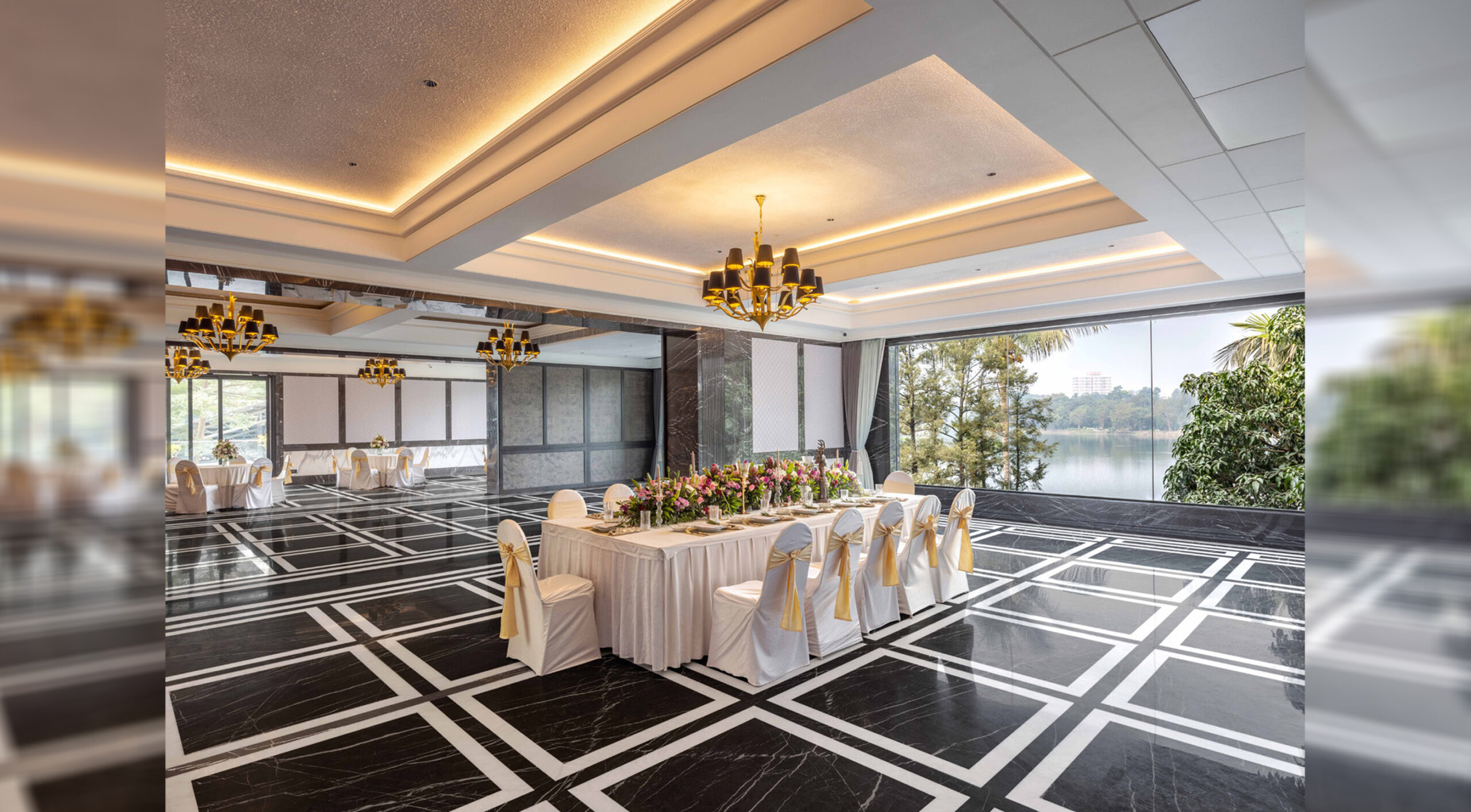 A glimpse inside the iconic Bengal Rowing Club’s luxurious banquet hall