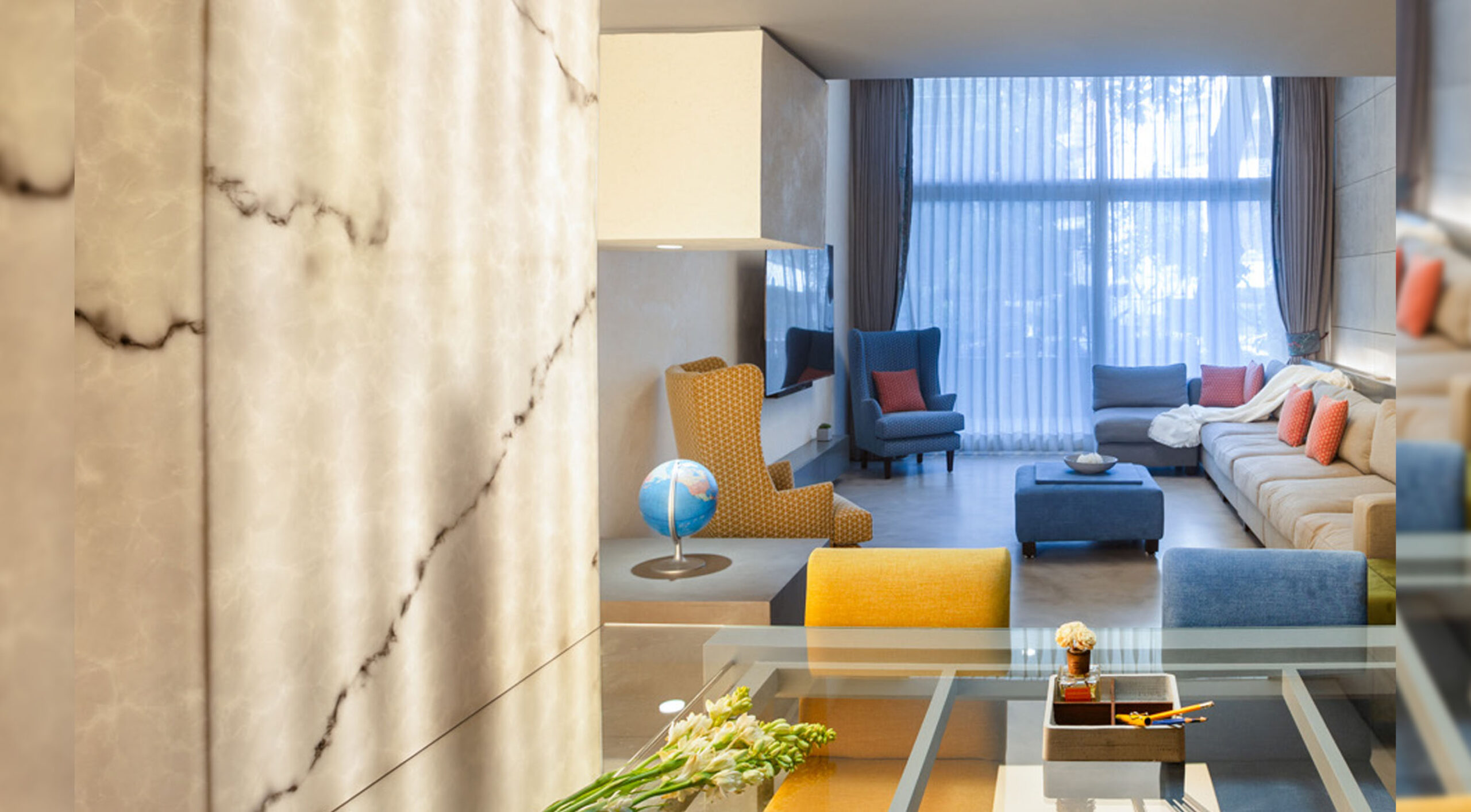 Redefining modern living inside residence