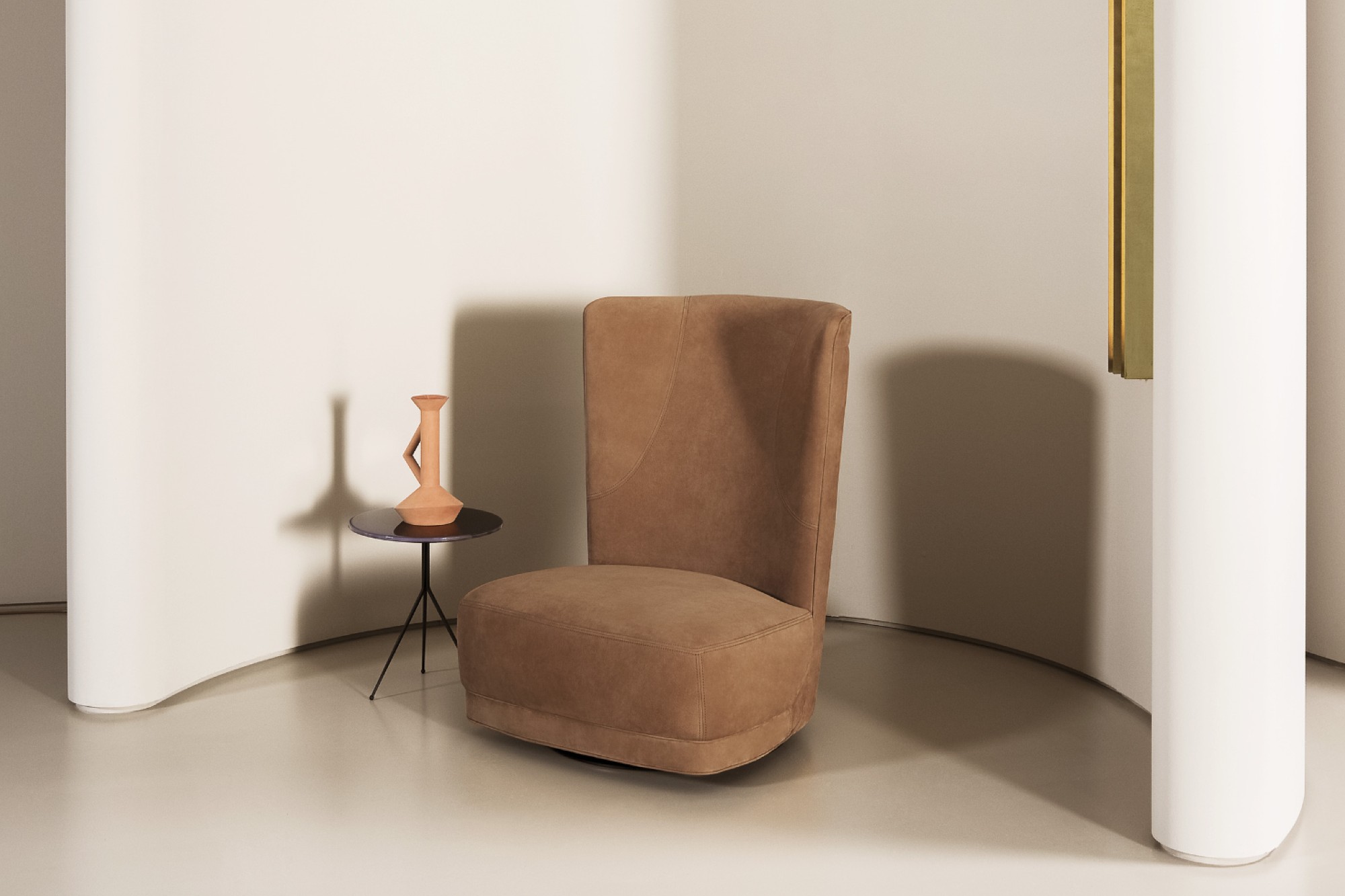 Etienne Bergere Armchair by Baxter _ Design Sense
