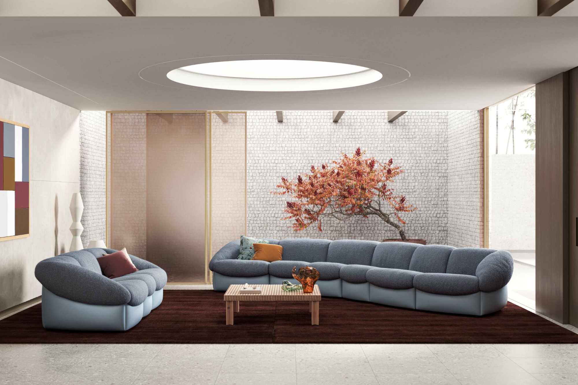 Poltrona Frau presents Parka sofas with Draga & Aurel
