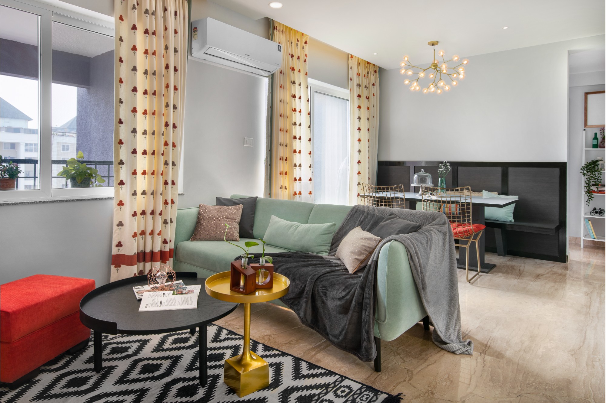 An apartment in Pune is made cosier by clever design