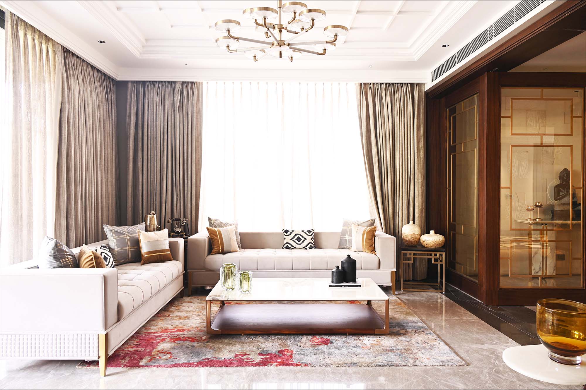 A residence grounded with quite luxury and lasting material