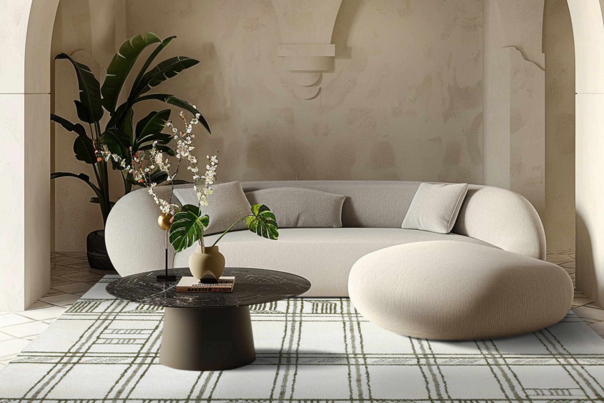 Handcrafted rugs bring quiet luxury to interiors