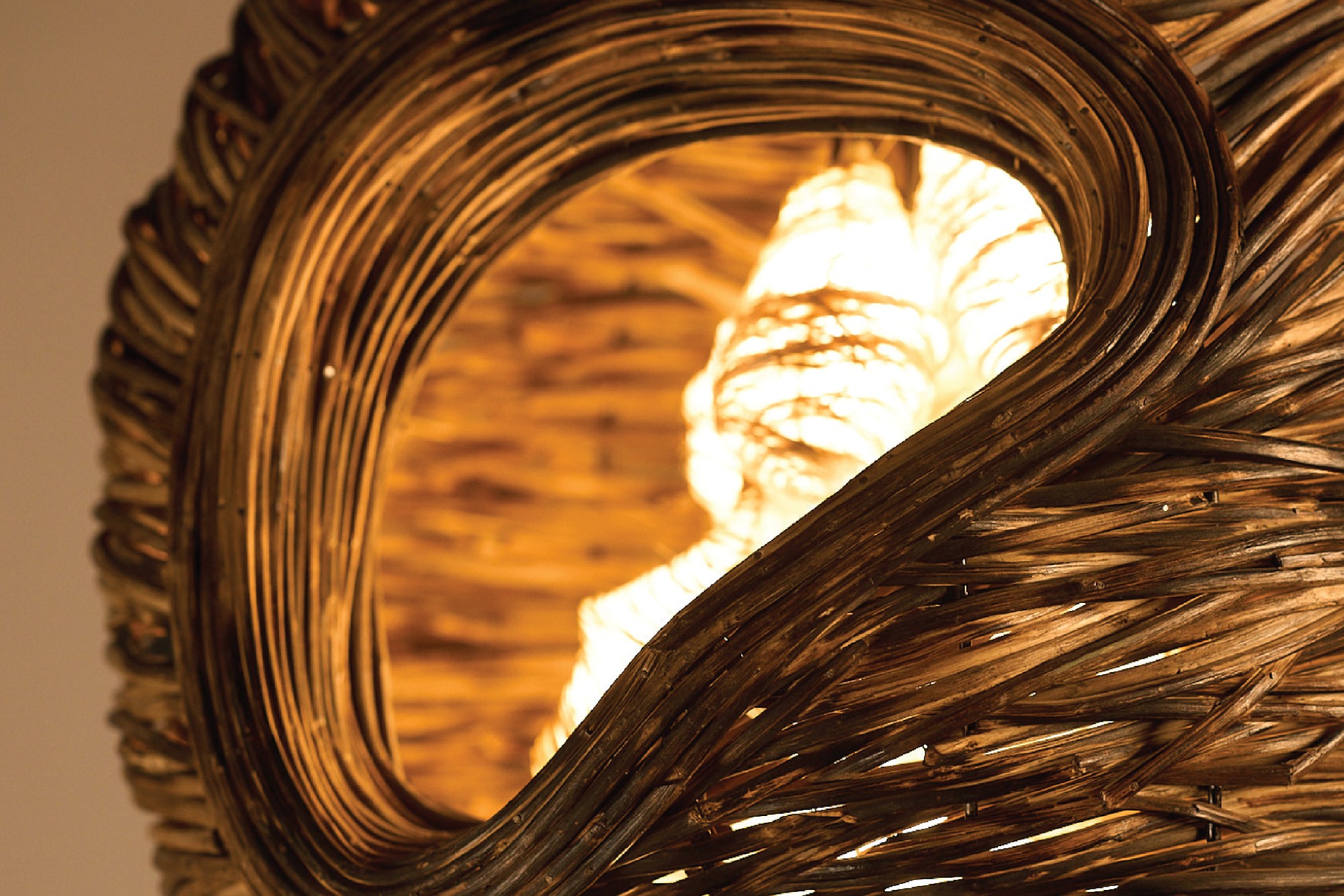 Spira by Oorjaa combines wild lantana with sustainable light