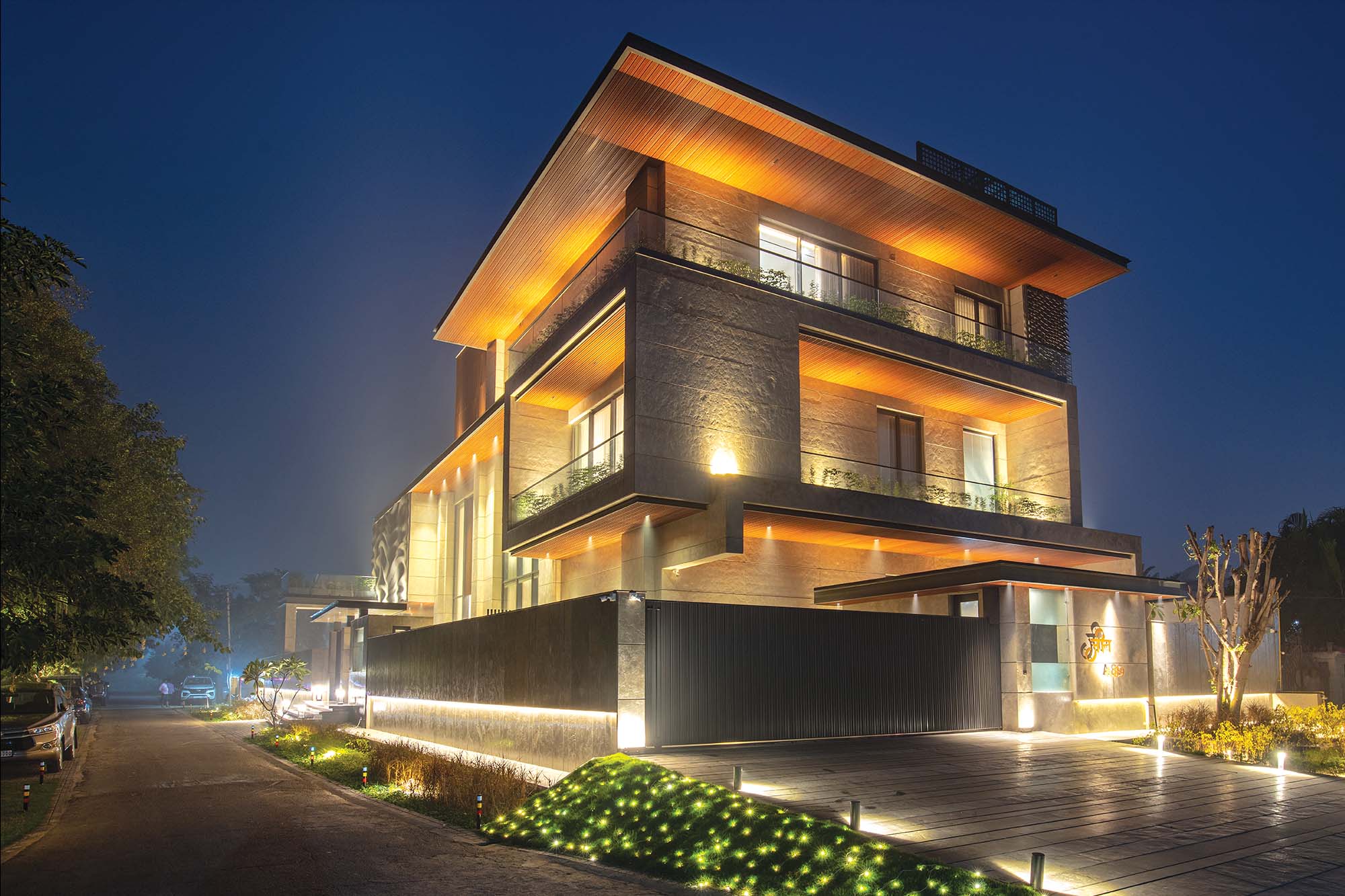 Urban luxury reinvented in a three-storey Meerut home
