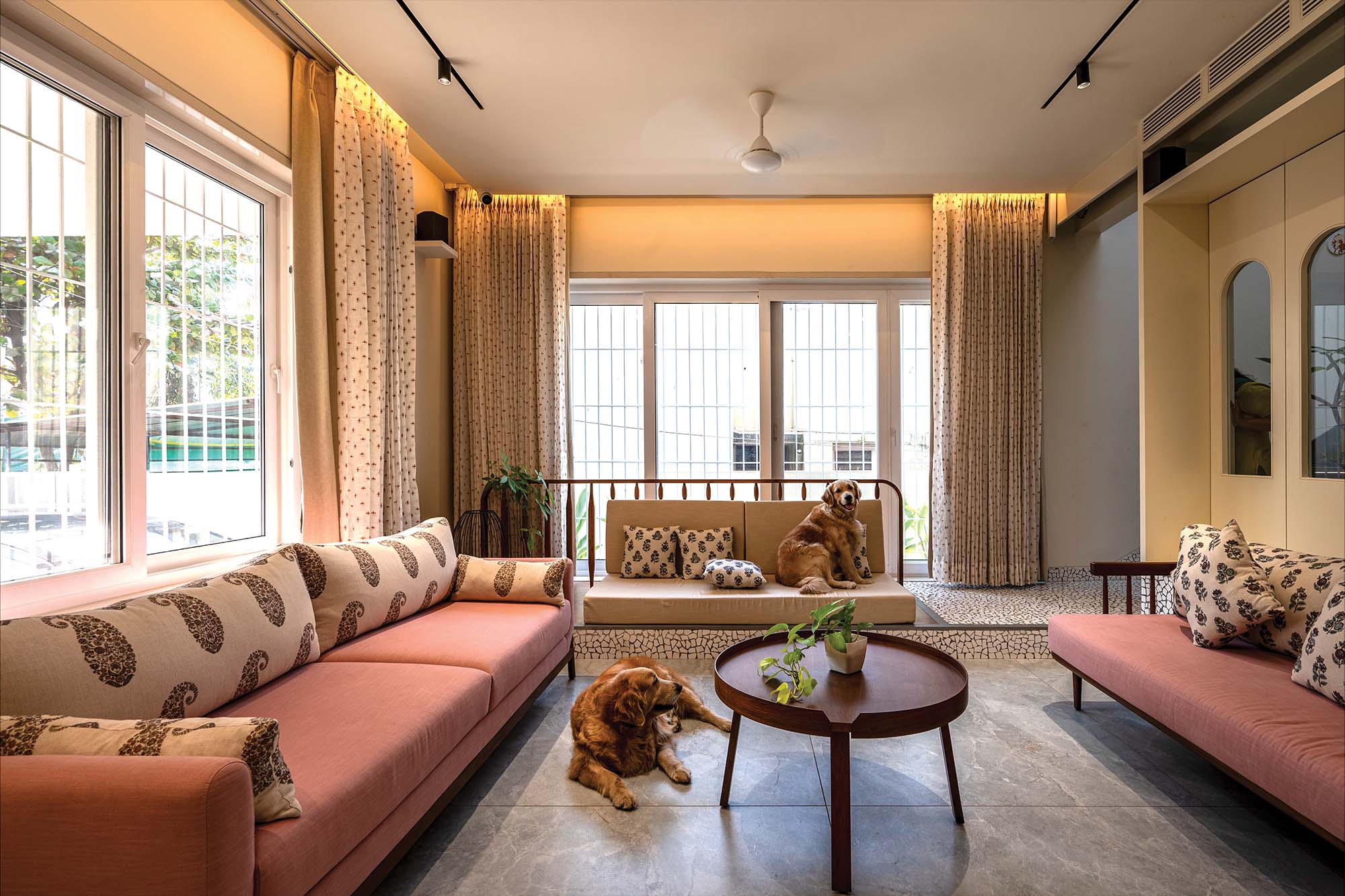 A residence designed by the part-to-whole methodology