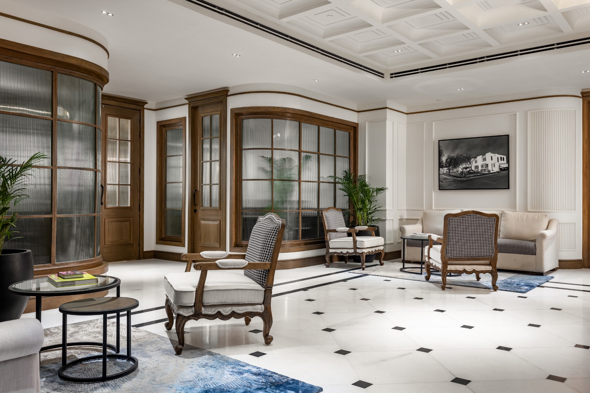 A workspace inspired by creativity and classic elegance