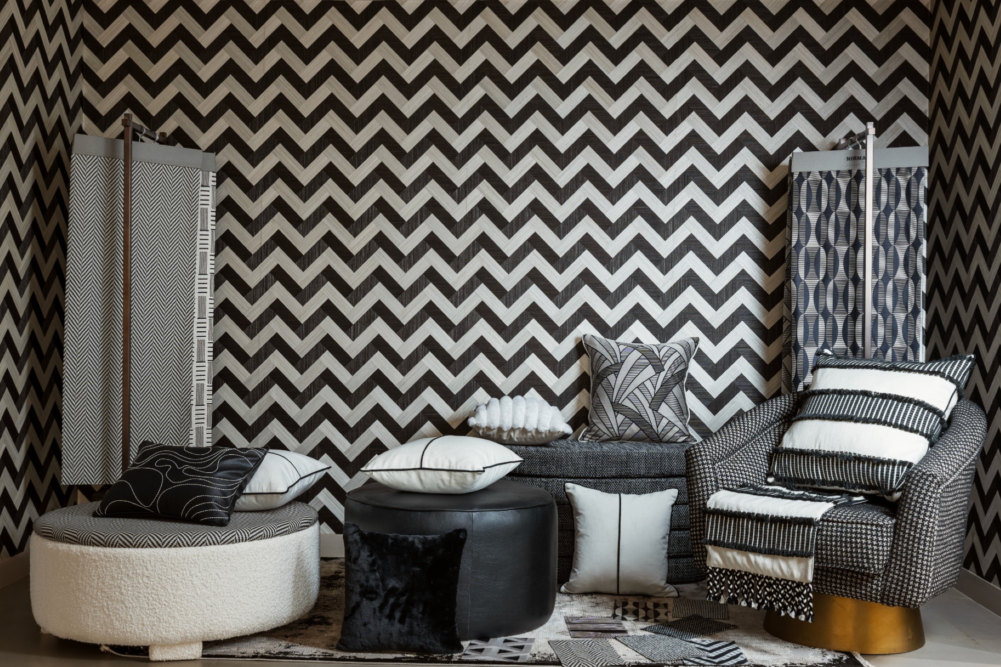 Make a statement in black and white with Dialogues by Nirmals