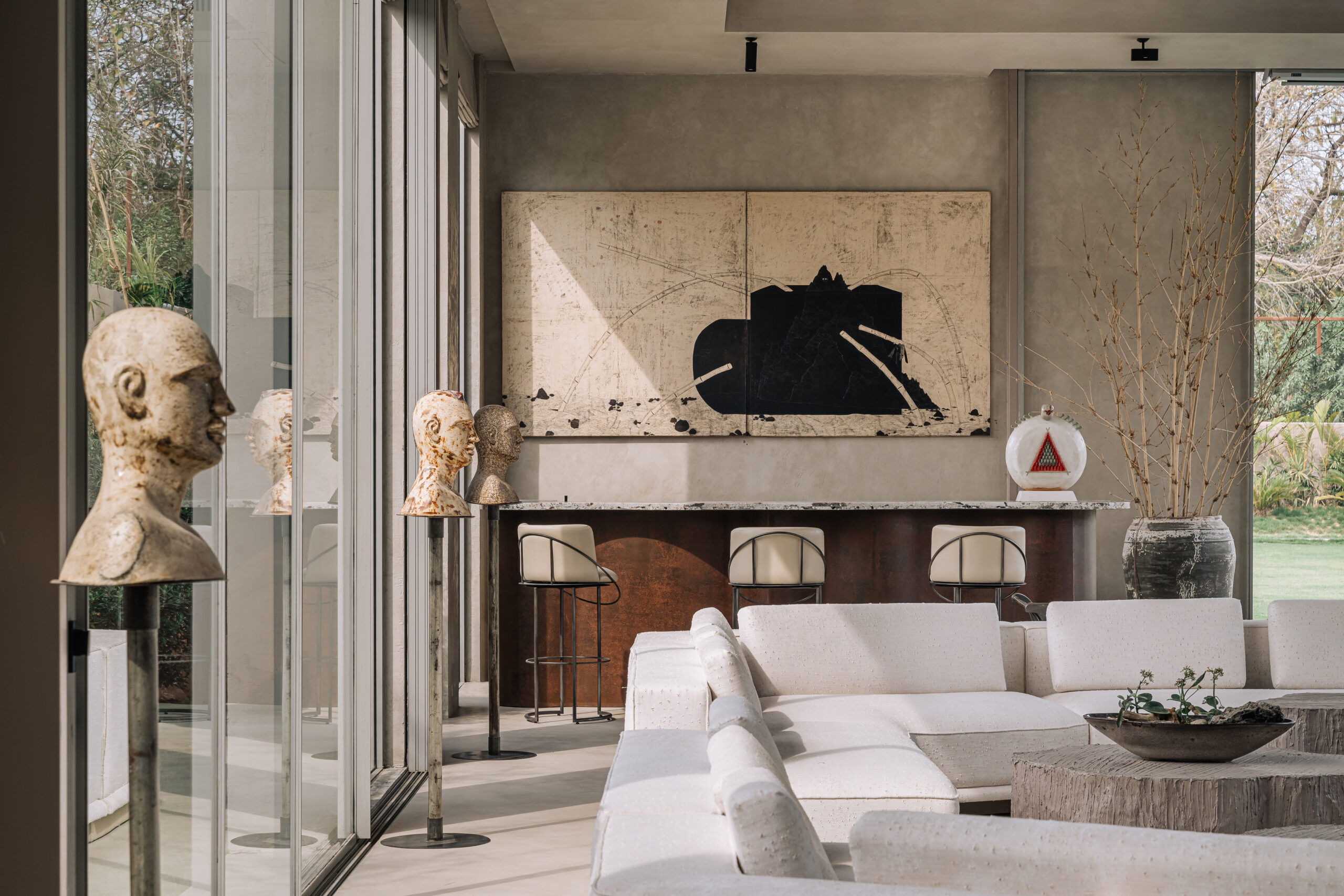 A serene retreat of rustic luxury