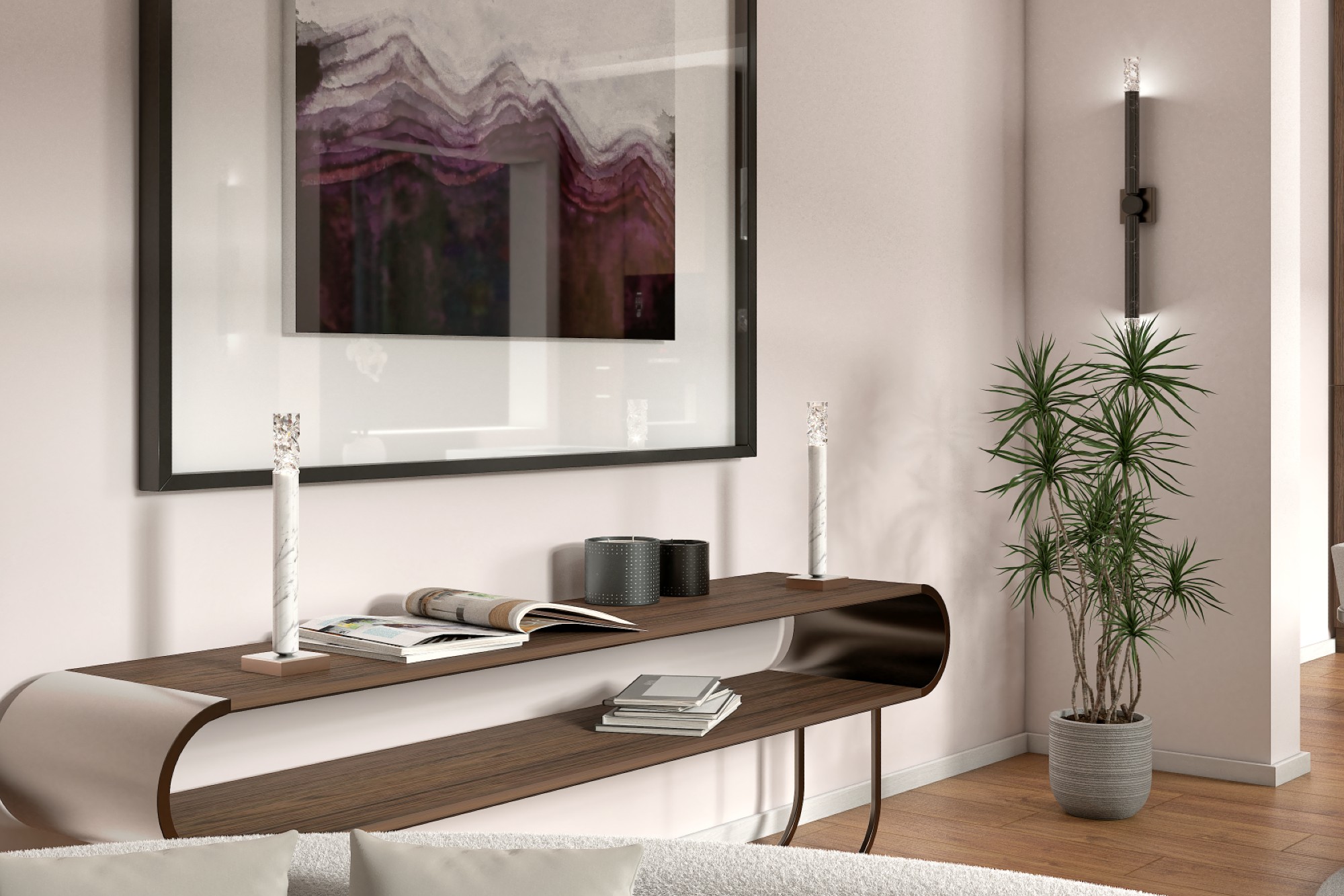 Elite Bohemia’s ELEMENTIS at IDS brings a nature-inspired smart modular lighting collection