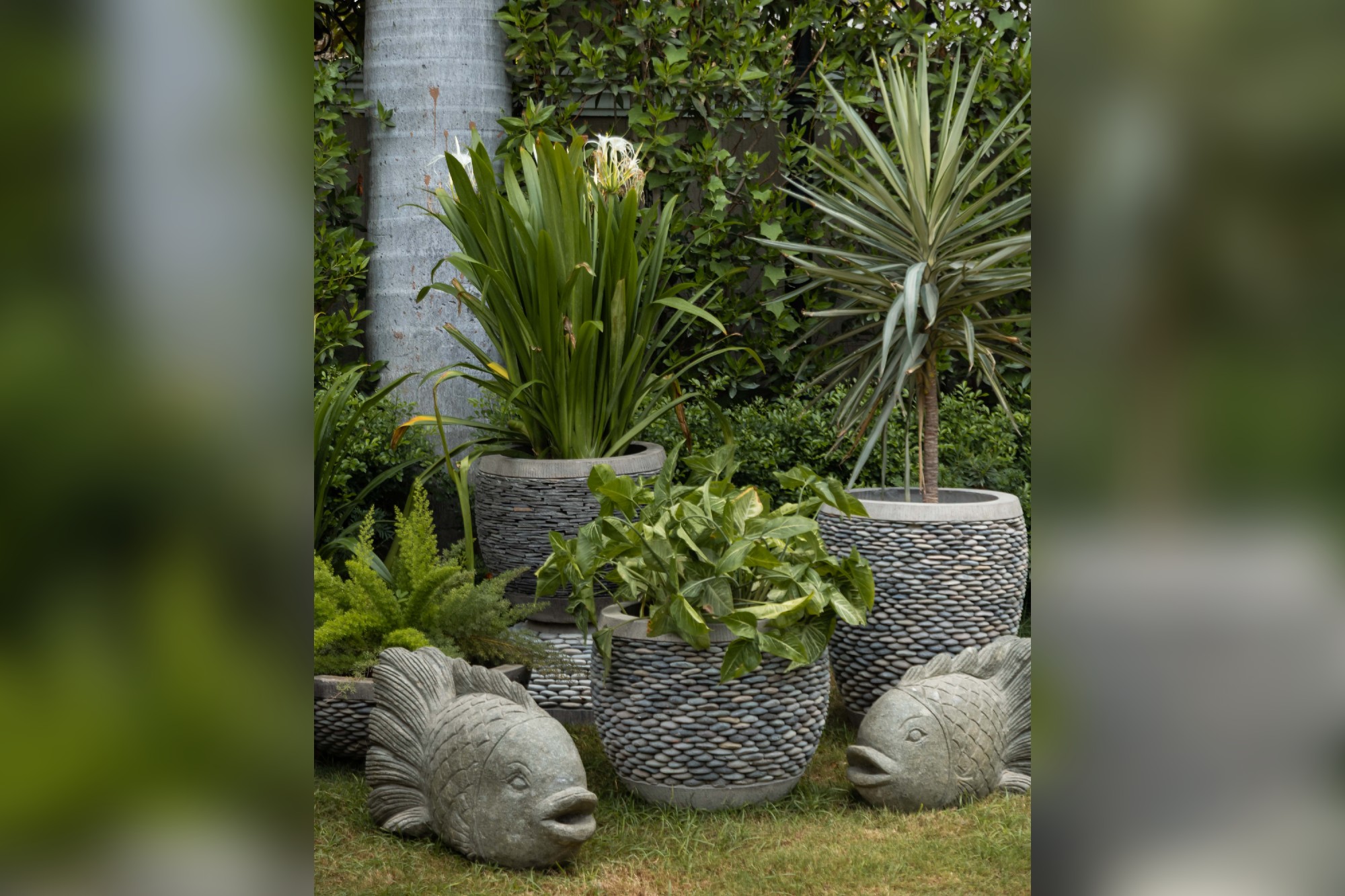 Stone Art presents compact, impactful outdoor creations