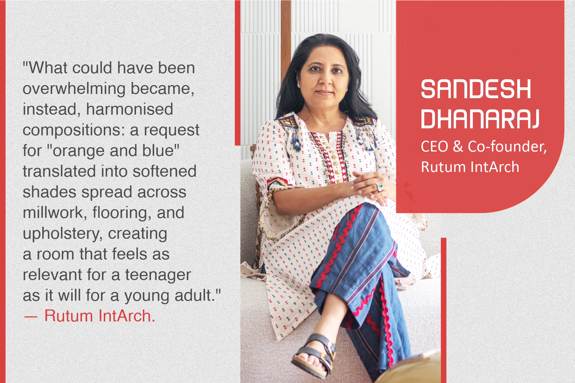 A maximalist approach to reflect a thoughtful, cohesive residence